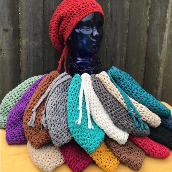 NEW Crocheted Beanie - Handmade - Picture 3 of 5